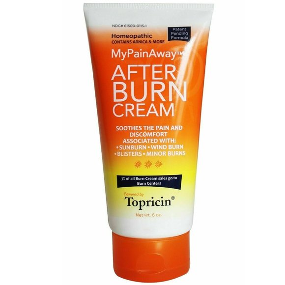 Topricin Skincare Topricin After Burn Cream 6 Oz Sunburn Wind Burn Blisters 1222 Poshmark